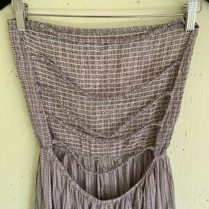 Elan Backless Strapless Dress